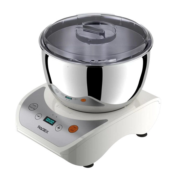 Тестомесильная машина RAGEX R2001, 5 л., 550 Вт, цвет: 105 зефирный
