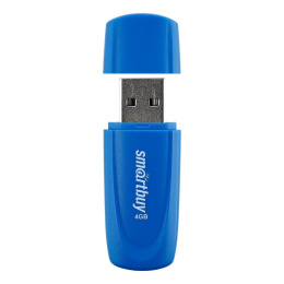 Smartbuy USB Drive 4GB Scout Blue SB004GB2SCB
