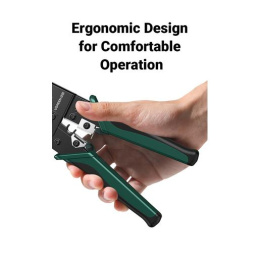 Обжимные клещи UGREEN NW136 70683 Crimping Tool. Цвет: черно-зеленый