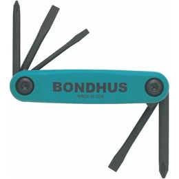 Складной набор ключей BONDHUS GorillaGrip 12545