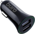 Автомобильное зарядное устройство Buro XCJ-041-2.1A, 2xUSB-A, 10.5Вт, 2.1A, черный