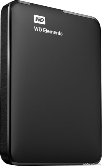 Жесткий диск WD USB3.0 1TB WDBUZG0010BBK-WESN Elements Portable 2.5" черный
