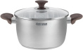Кастрюля Rondell Coffee Bean RDS-1644 3.2л. d=20см (с крышкой) стальной