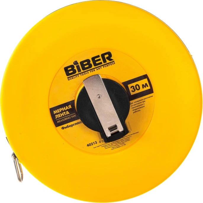 Мерная лента (фибергласовая) 30м Biber 40213 тов-049313