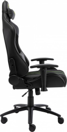 Кресло игровое Zone 51 Gravity экокожа/ткань с подголов. крестов. сталь (Z51-GRV-B)
