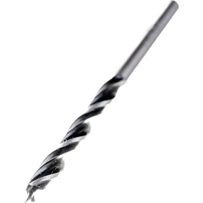 Сверло спиральное по дереву М-образная заточка (4х43х75 мм; сталь 45) Uragan 29419-070-04