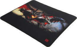 Коврик для мыши Defender Cerberus XXL рисунок/черный, ткань, 400х355х3мм [50556]