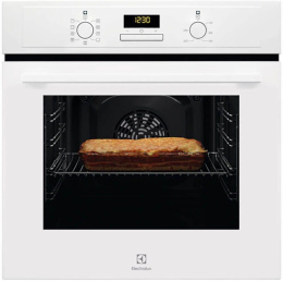 Духовой шкаф электрический Electrolux EOF3H40BW, 65л, дверца с 2 стеклами, белый
