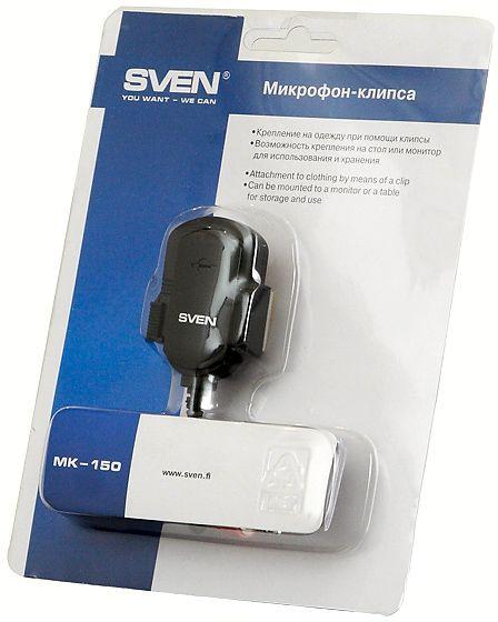 Микрофон Sven MK-150,  черный [sv-0430150]