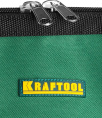 Сумка для инструментов Kraftool 38714-24_z01 25карм. черный/зеленый