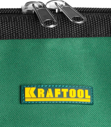 Сумка для инструментов Kraftool 38714-24_z01 25карм. черный/зеленый