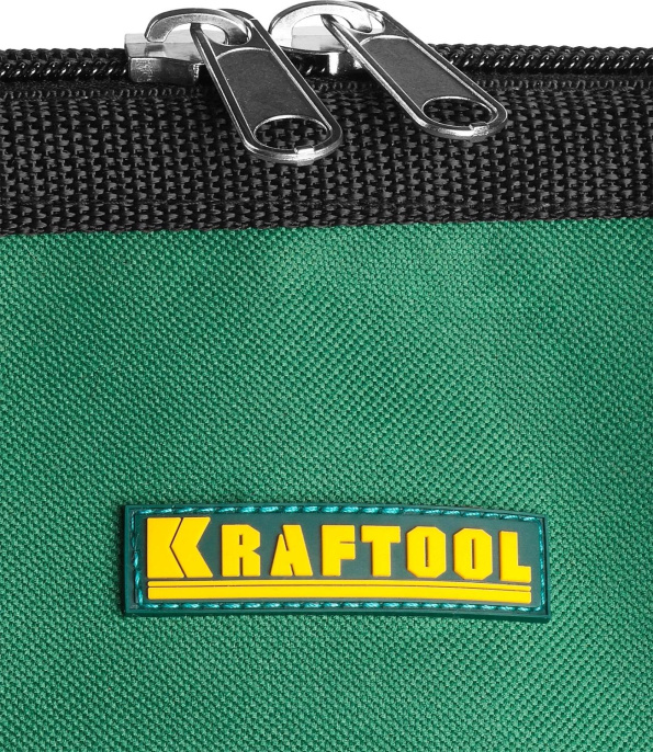 Сумка для инструментов Kraftool 38714-24_z01 25карм. черный/зеленый