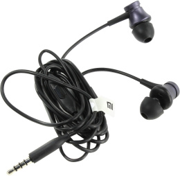Наушники Xiaomi In-Ear, 3.5 мм, внутриканальные, черный [zbw4354ty]