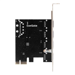 Контроллер ExeGate EXE-314 v2.0 (PCI-E x1 v2.0, 4*USB3.0 ext., разъем доп.питания Molex, VIA Labs Chipset VL805) EX298943RUS
