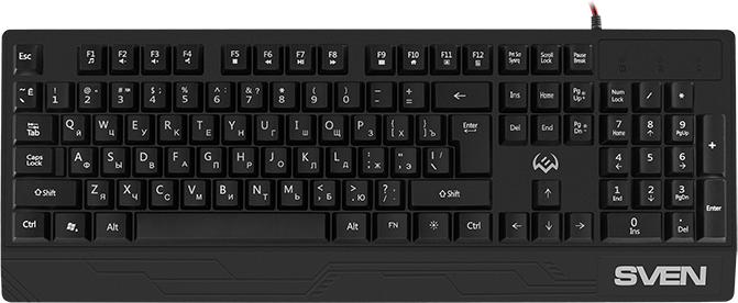 Клавиатура проводная игровая SVEN KB-G8300 SV-019280