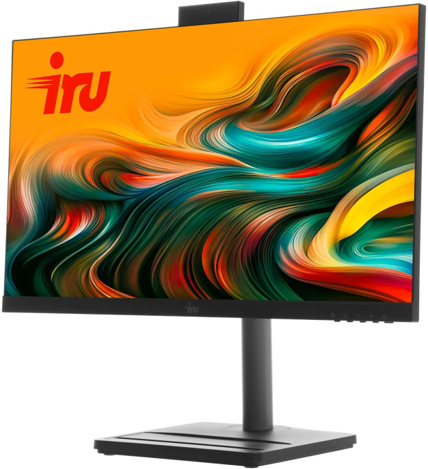 Моноблок IRU Tactio 24ID 24.5" Full HD i3 1215U 1.2 8Gb SSD256Gb UHDG Windows 11 Pro 64 GbitEth WiFi BT 90W Cam черный 1920x1080