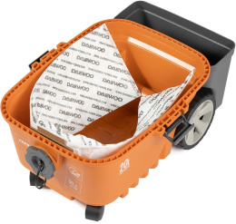 Строительный пылесос Daewoo DAVC 2014S,  оранжевый