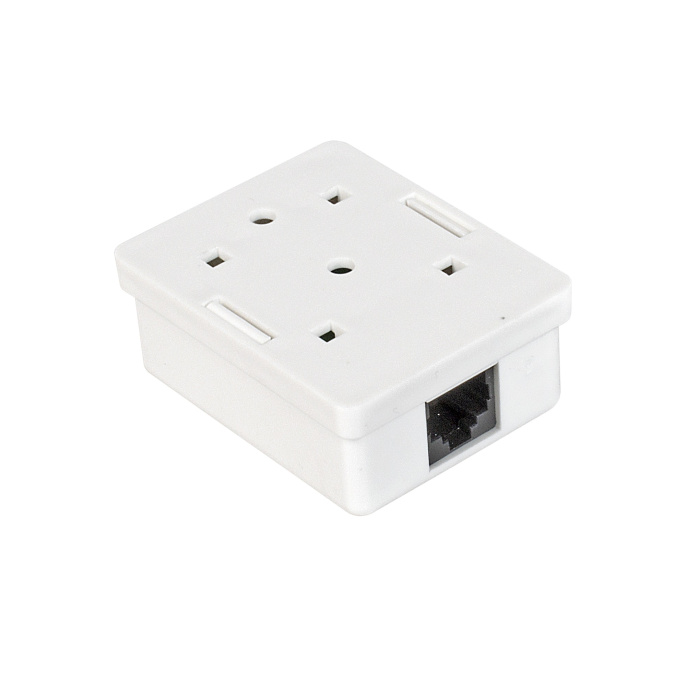 Розетка внешняя ExeGate SM1-RJ45-C5 RJ-45 кат.5/5E UTP Krone/110 EX271122RUS