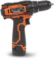 Дрель-шуруповерт Daewoo DAA 1220Li, 1.5Ач,  с двумя аккумуляторами