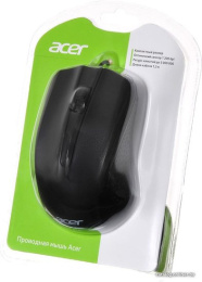 Мышь Acer OMW010 черный оптическая 1200dpi USB 3but (ZL.MCEEE.001)