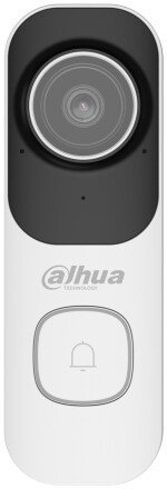 Умный дверной звонок Dahua DH-DB41AW  датчик движения (PIR), подключение к Wi-Fi, соединение Wi-Fi/USB, управление через фирменное приложение, размещение внутри помещения, питание: USB 5В, обнаружение движения/звуковое оповещение