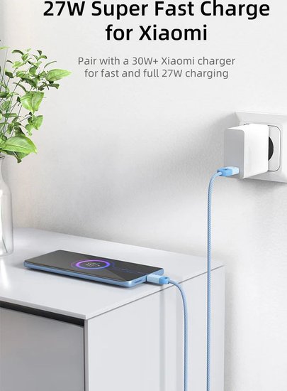 Кабель USB A CABLETIME CAP1J (CT-AMCM6A-PBW1.5) 1.5 м, черный, USB-A на USB-C для быстрой зарядки смартфонов