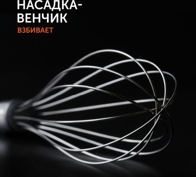 Блендер RED SOLUTION RHB-2948, погружной, черный/шампань