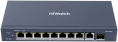 Коммутатор HiWatch DS-S1008GP L2 8x100Мбит/с 2x1Гбит/с 1SFP 8PoE 58W неуправляемый