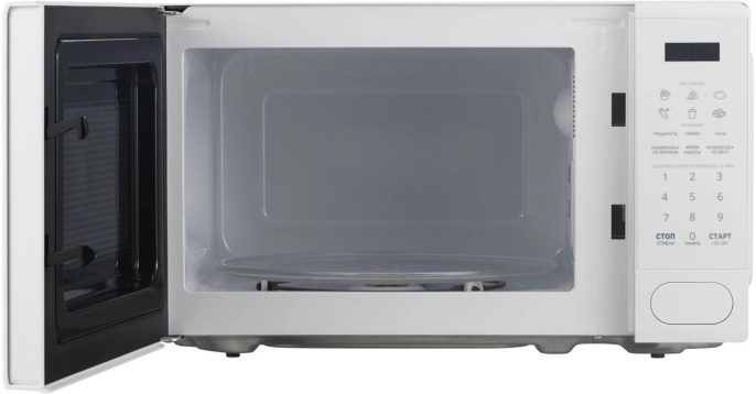 Микроволновая печь Midea EM720C2PR-W, 700Вт, 20л, белый