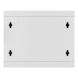 Шкаф телекоммуникационный 10" настенный 6U ExeGate EC-WM-6U.280.G.GREY (10”, 6U, 350x280x287mm (ШхГхВ), передняя дверь закаленное стекло, пыле- и влагозащита IP23, светло-серый RAL 7035) EX298623RUS