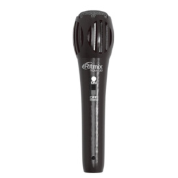 RITMIX RDM-130 black {-70 дБ +/- 3 дБ, подключение: 3 pin XLR - jack 6.3 мм}
