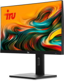 23.8" Моноблок iRU Tactio 23IP6 Full HD, Intel Core i3 12100, 8ГБ DDR5, 480ГБ SSD,  Windows 11 Pro, черный [2163744]