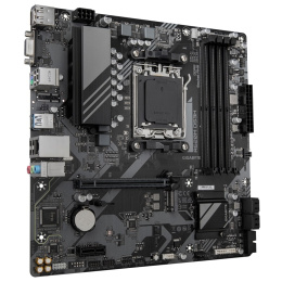 Материнская плата GigaByte A620M DS3H rev. 1.1 mATX, 24.4x24.4 см, AMD A620, 4xDDR5 DIMM, 8000МГц, до 256GB, звук 7.1, 4xSATA3.0 6Gb/s , 1xM.2, 1xPCIe4.0x16, 1xPCIe3.0x1, 1хHDMI (A620M DS3H (rev. 1.1))
