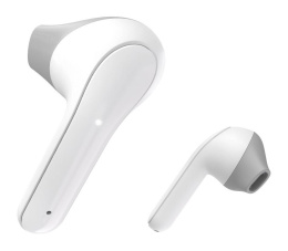 Гарнитура вкладыши Hama Freedom Light белый/серый беспроводные bluetooth в ушной раковине 00184068