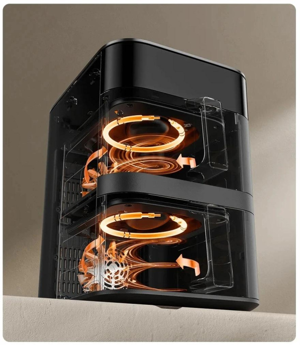 Аэрогриль Xiaomi Air Fryer MAF-DS1201 12л 2800Вт черный BHR0883EU