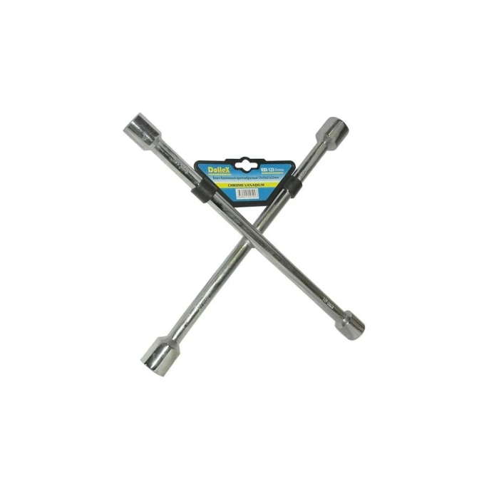 Баллонный крестовой ключ DolleX 17x19x21x22 хром KBX-123