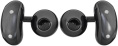 Гарнитура вкладыши Tecno Freehear 2 OW02 черный беспроводные bluetooth клипса (OW02 BLACK)