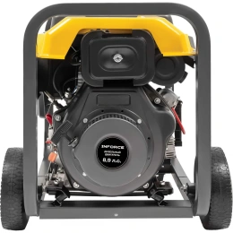 Дизельный трехфазный генератор Inforce (6 кВт; эл.стартер; колёса и ручки; подогрев) IDGL 6000-3