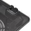 Подставка для ноутбука Buro BU-LCP156-B214H, 15.6", 355х255х30 мм, 2хUSB, вентиляторы 2 х 140 мм, 900г, черный