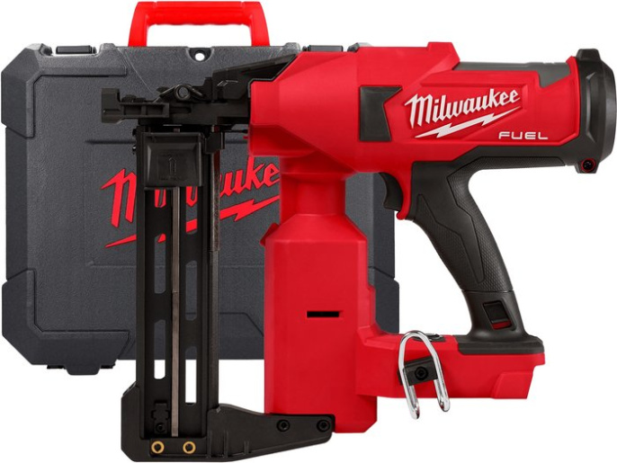 Степлер Milwaukee M18 FFUS-0C (4933479834) (емкость магазина: 45 шт, длина скобы: 38-51 мм, ширина скобы 10.3 мм, количество циклов: 600, без АКБ и ЗУ, кейс)