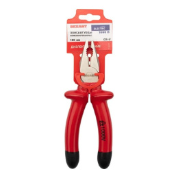 Rexant 12-4612-3 Плоскогубцы комбинированные 180 мм, диэлектрические до 1000В
