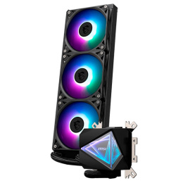 Жидкостная система охлаждения MSI MAG CORELIQUID I360 3x ARGB Gen2 Fan, ARGB Gen2 Block, Color Box 306-7ZW8A11-C24 / 306-7ZW8E11-C24
