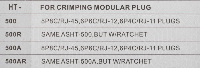 Инструмент обжимной ITK (TM1-B11V) для RJ-45/RJ-12/RJ-11 (упак:1шт) красный