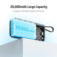 Внешний аккумулятор CUKTECH PB200N 20000mAh 55W Dark Grey CUKP200NGLDG