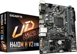 Материнская плата GigaByte H410M H V2 mATX, сокет Intel LGA1200, чипсет Intel H470, память 2xDDR4, слоты: 1xPCIe x16, 2xPCIe x1, 1xM.2