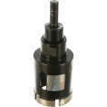 Коронка алмазная по керамограниту TRIO-DIAMOND 45 мм Grand Silver Welding GCB764