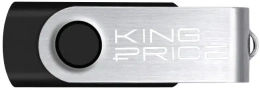 Флешка USB KINGPRICE KPFD2 64ГБ, USB2.0, черный [kpfd2a064abk]