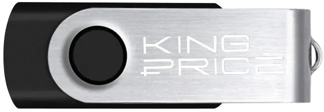 Флешка USB KINGPRICE KPFD2 64ГБ, USB2.0, черный [kpfd2a064abk]
