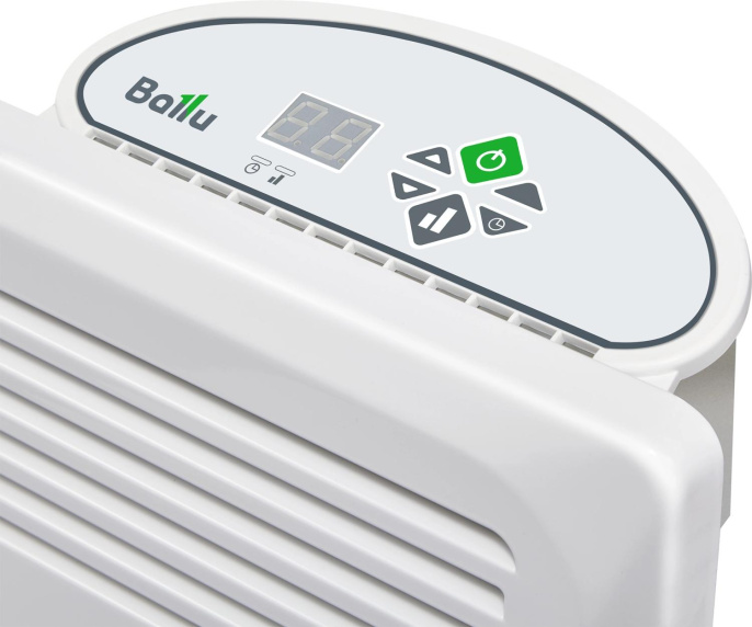 Конвектор Ballu Enzo BEC/EZER-1500,  1500Вт,  с терморегулятором, белый