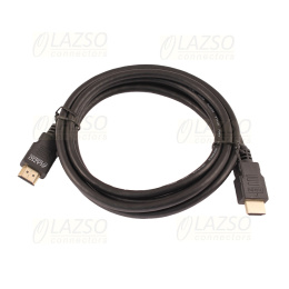 Кабель HDMI LAZSO WH-111 2m Кабель для передачи сигналов HDMI 2.0, максимальное разрешение 4Кх2К, 60Hz 4:4:4 . Круглое сечение. Тип разъёмов А-А вилка-вилка , 19 pin, позолоченные контакты. Сечение жил 30AWG, (WH-111(2m))